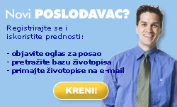 Registrirajte se kao poslodavac!