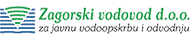 ZAGORSKI VODOVOD društvo s ograničenom odgovornošću za javnu vodoopskrbu i odvodnju